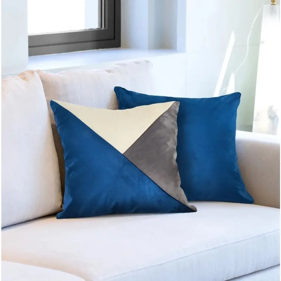 BAGGED ALABAMA GEOMETRIC SQUARE SCATTER CUSHION 