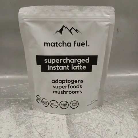 SEALED MATCHA FUEL SUPERHARGED INSTANT LATTE 15 SERVINGS