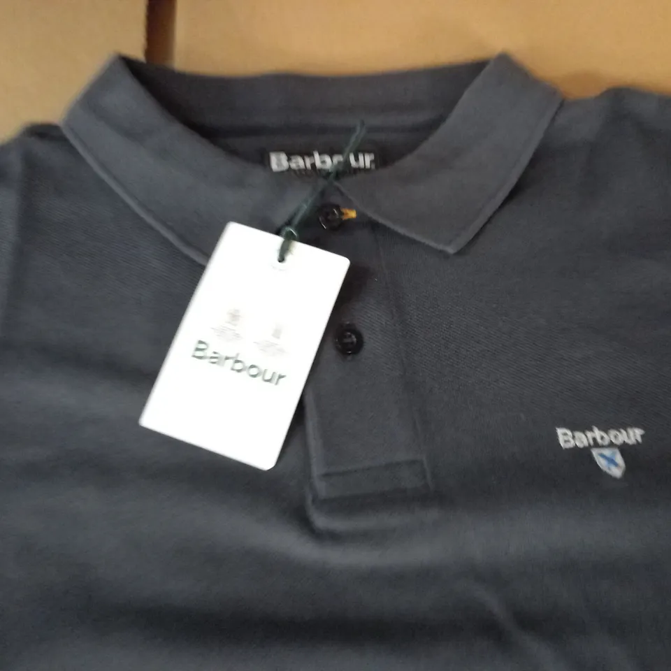 BARBOUR SPORTS POLO SHIRT IN NAVY - XXXL
