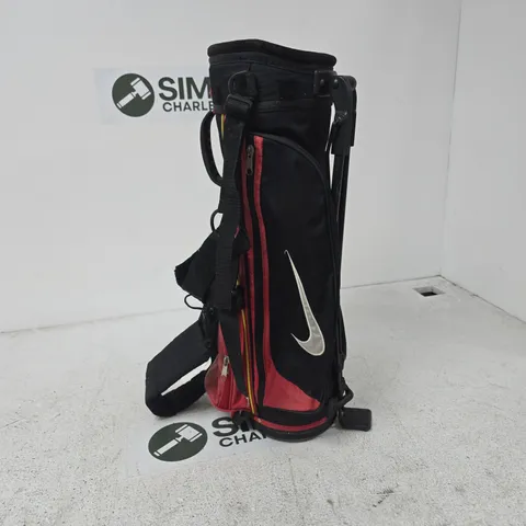 NIKE GOLF STAND BAG – BLACK/RED