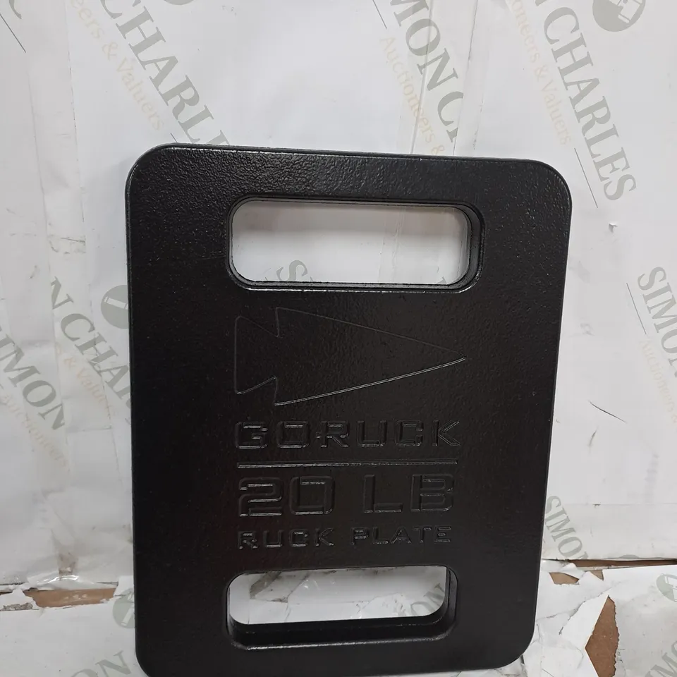 GO RUCK 20 POUND RUCK PLATE 