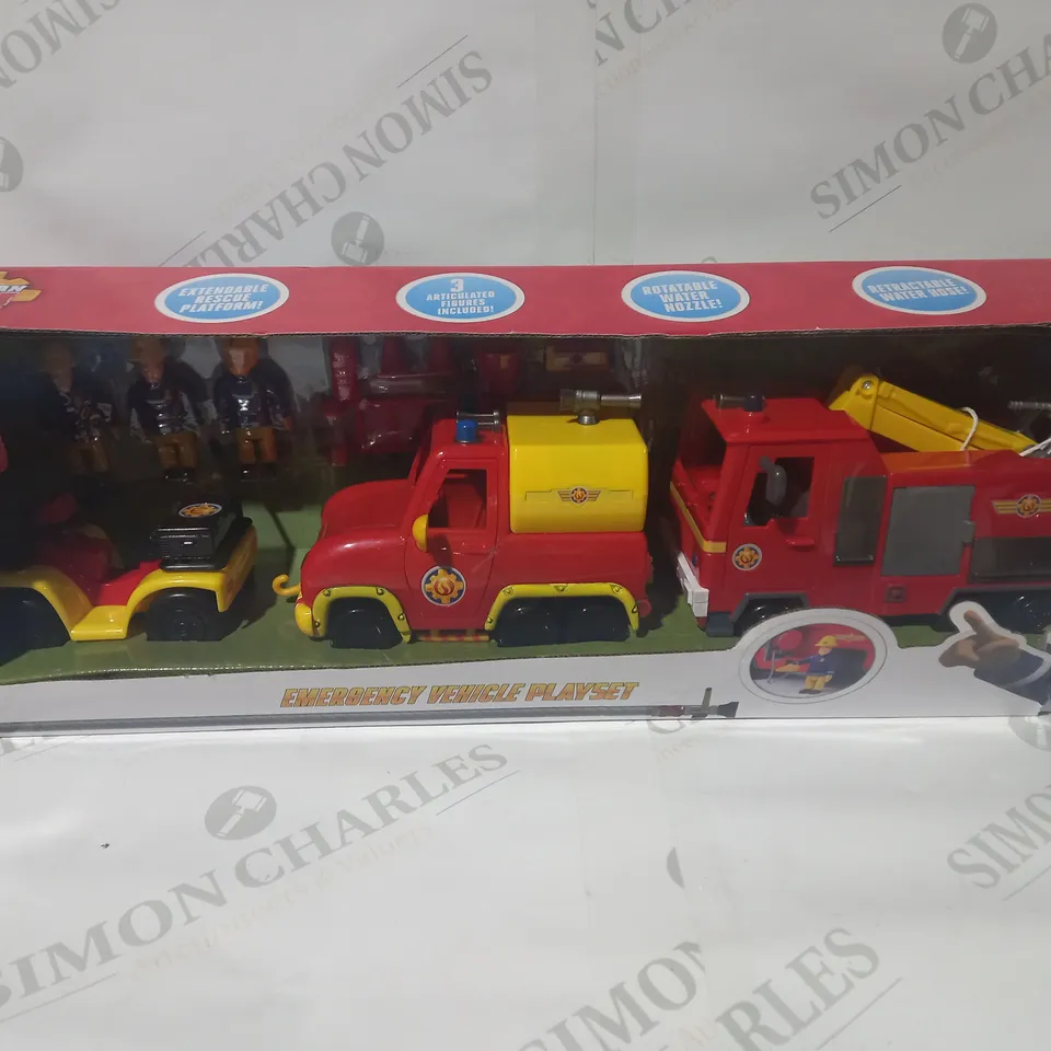 FIREMAN SAM EMERGENCY PLAYSET