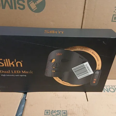 SILK'N DUAL LED MASK – HIGH-INTENSITY ANTI-AGEING, BOXED