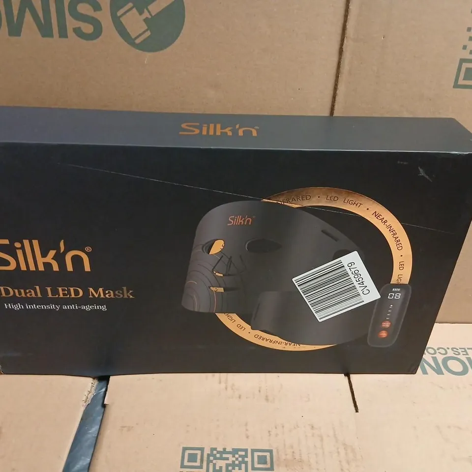SILK'N DUAL LED MASK – HIGH-INTENSITY ANTI-AGEING, BOXED