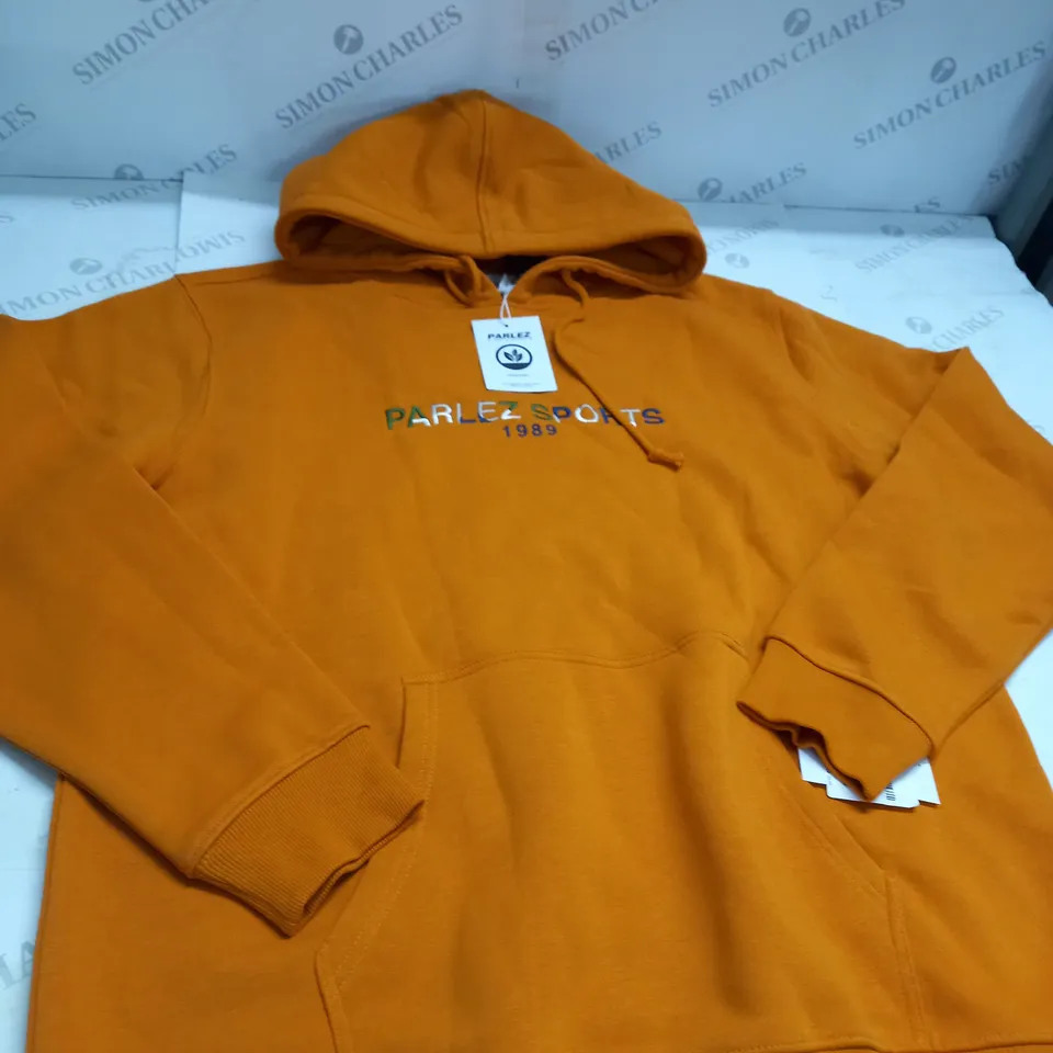 PARLEZ SPORTS ORANGE HUMPER SIZE L