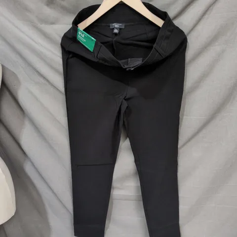 NEW LOOK BLACK WOMEN'S TROUSERS – TAILORED, BELT LOOPS . 15 YRS 