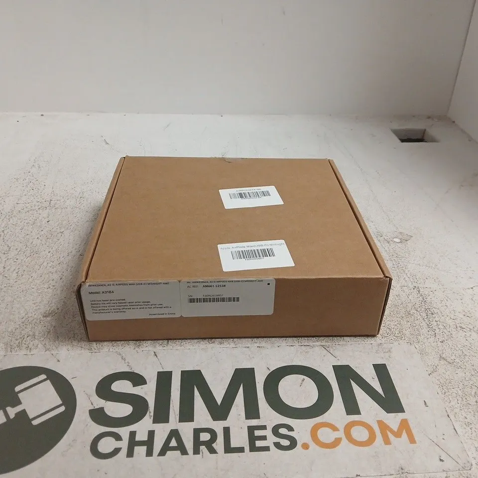 APPLE AIRPODS MAX IN MIDNIGHT BOXED