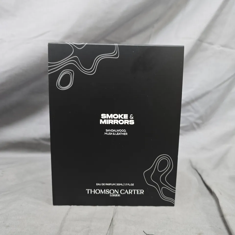 THOMSON CARTER SMOKE & MIRRORS EAU DE PARFUM 50ML – BOXED