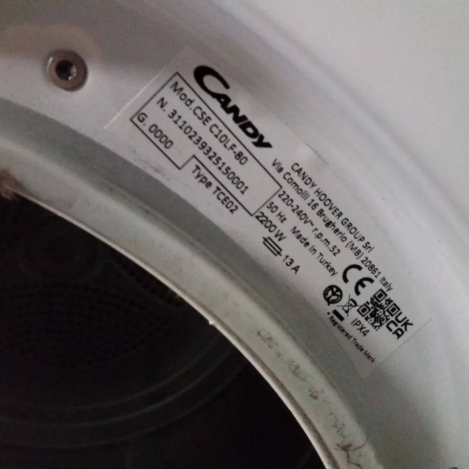 CANDY C10LF-80 10KG CONDENSER TUMBLE DRYER