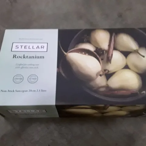 BOXED STELLAR ROCKTANIUM NON -STICK SAUCE PAN (1 BOX)