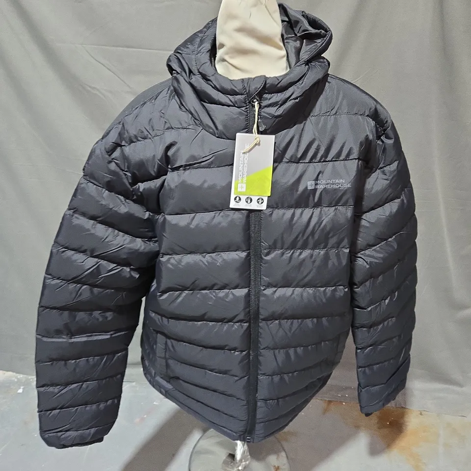 MOUNTAIN WAREHOUSE SEASONS 2 PADDED JACKET IN BLACK SIZE L