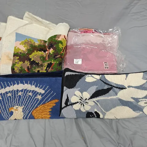 BOX OF APPROXIMATELY 20 ASSORTED HOME FABRIC ITEMS