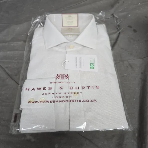HAWES & CURTIS SHIRT IN WHITE SIZE 17-37