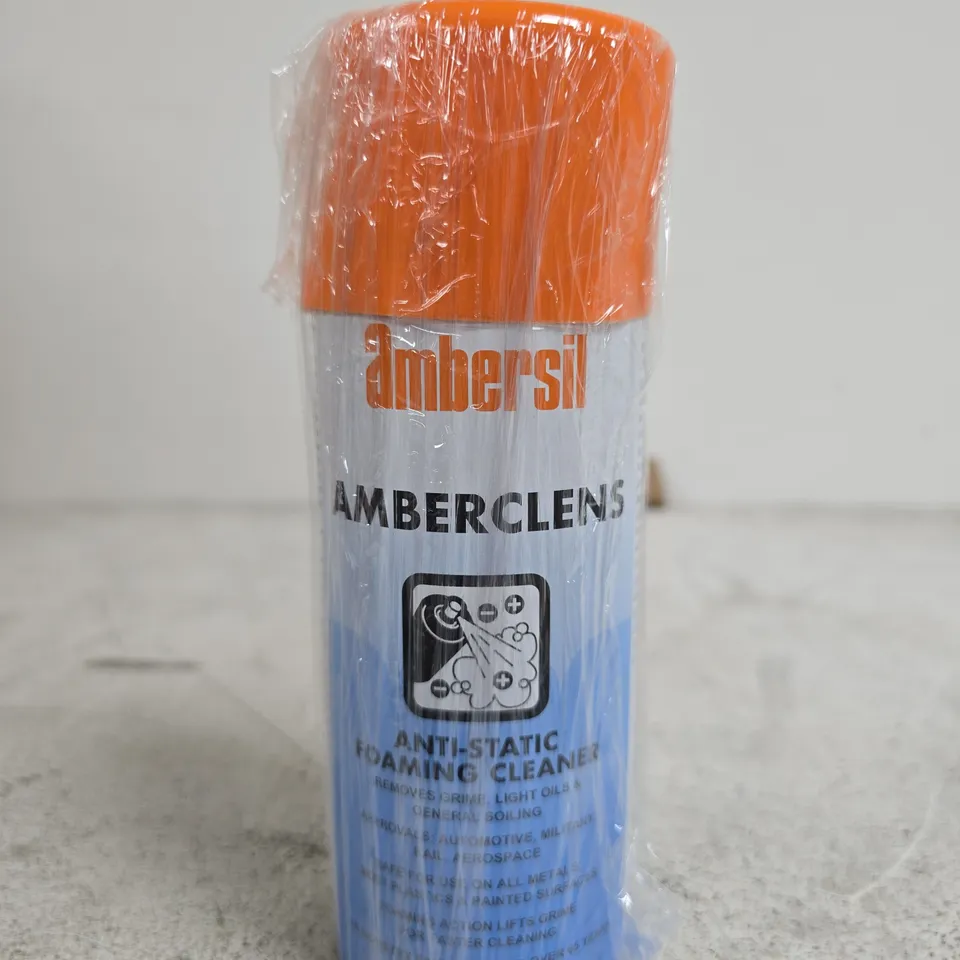 AMBERSIL AMBERCLENS ANTI-STATIC FOAMING CLEANER – X6