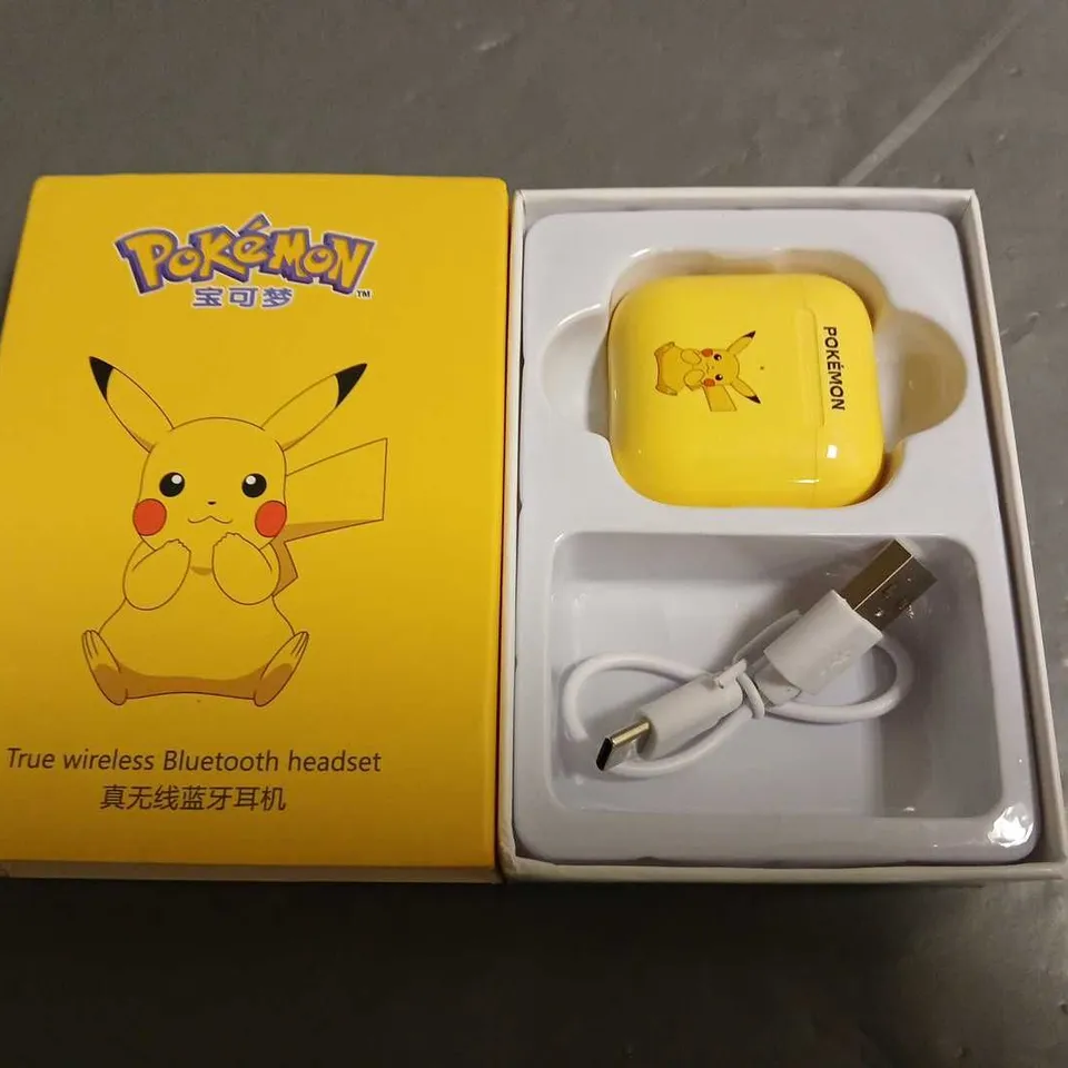 POKEMON TRUE WIRELESS BLUETOOTH HEADSET