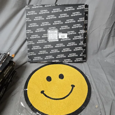 INSPIRED GENERATIONS BEAD HAPPY SMILE PLACEMATS – SET OF 4