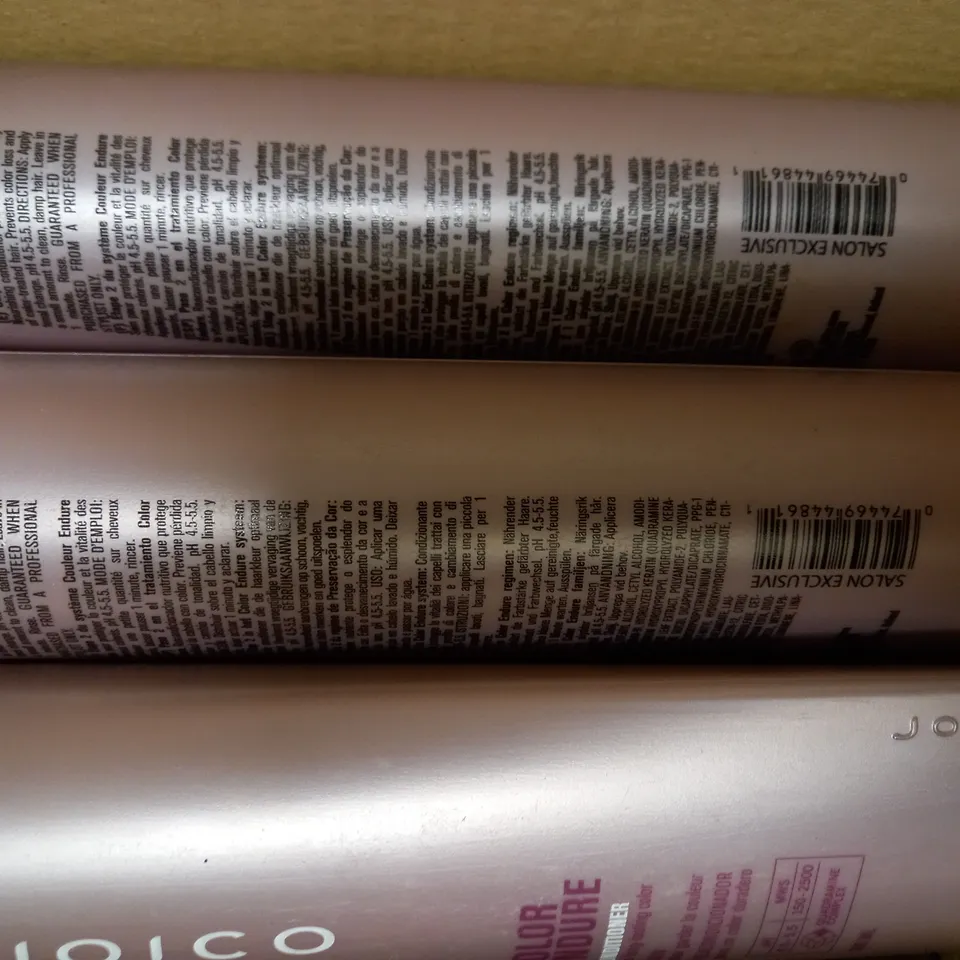 LOT OF 12 JOICO COLOUR ENDURE CONDITIONER (12 X 300ML)