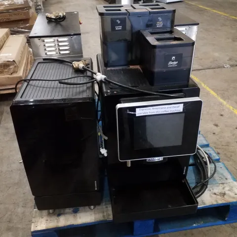 FRANKE A600 COFFEE MACHINE WITH FRIDGE