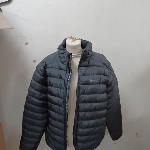 BENCH LARGE BLACK PUFFER COAT