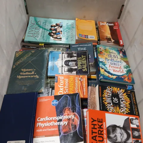 LARGE QUANTITY OF ASSORTED FICTION AND NON FICTION BOOKS