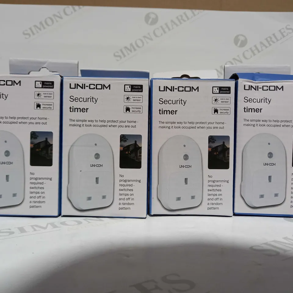 UNI-COM SET OF 4 SECURITY TIMERS
