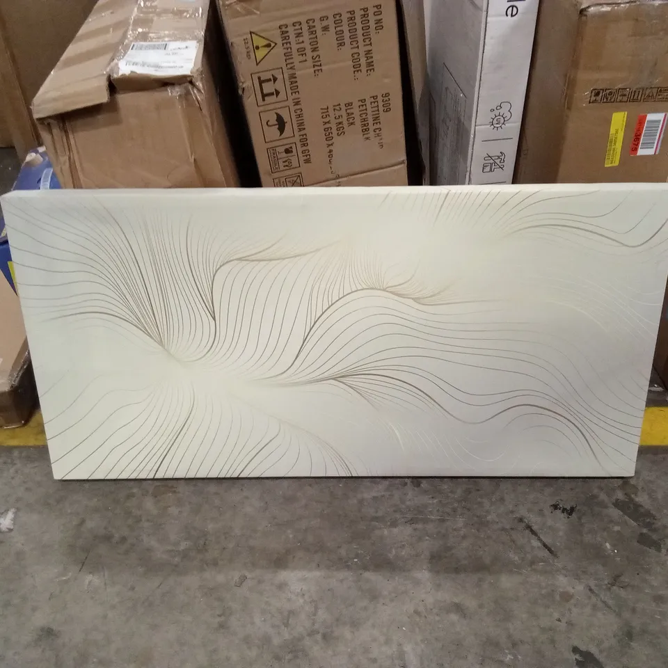 CAMERY GOLD LINES OF POWER - WRAPPED CANVAS ART PRINT