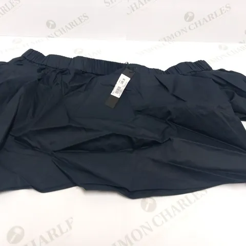 TIBI NAVY OFF SHOULDER TOP SIZE US 8