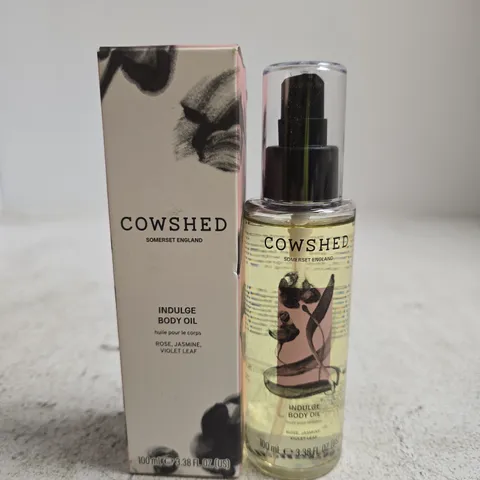 COWSHED INDULGE BODY OIL 100 ML – SOMERSET, ENGLAND