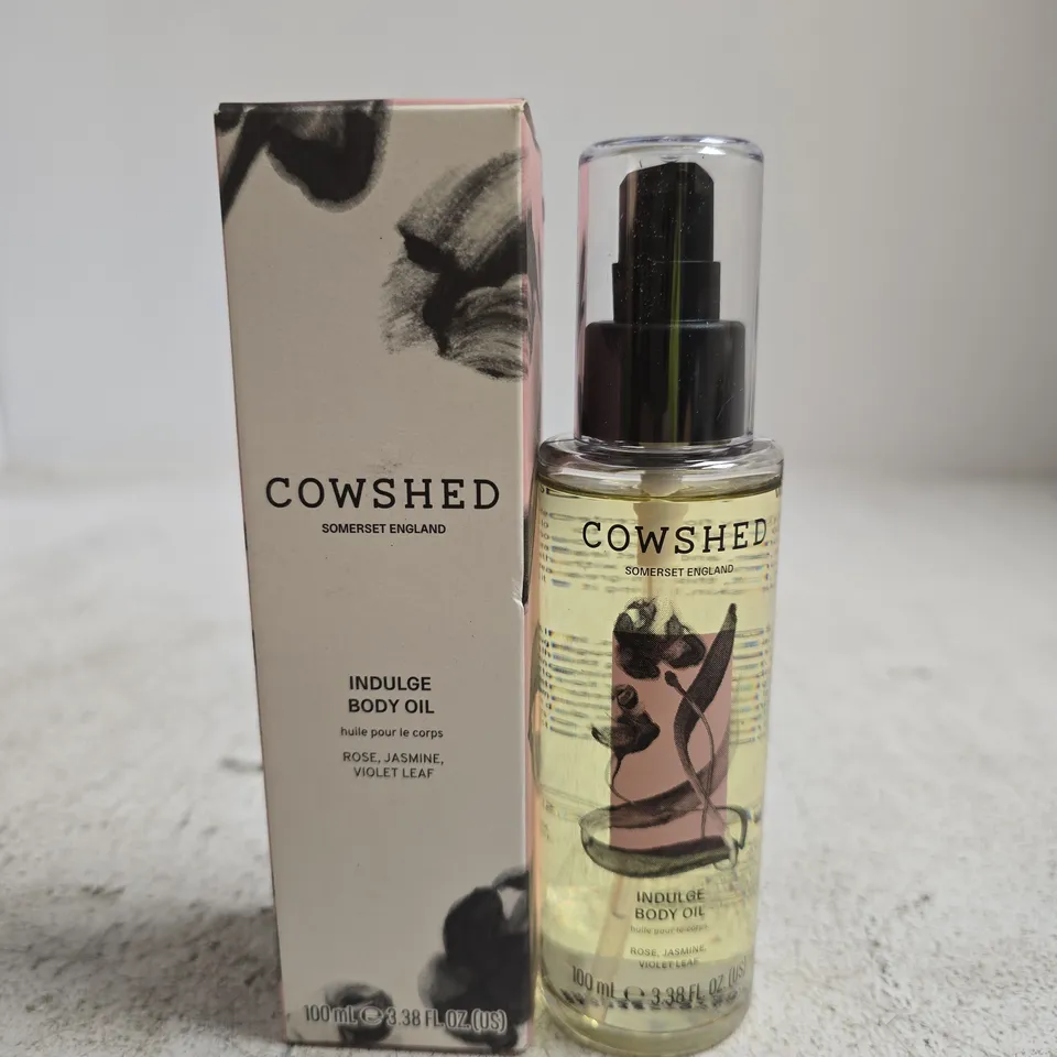 COWSHED INDULGE BODY OIL 100 ML – SOMERSET, ENGLAND
