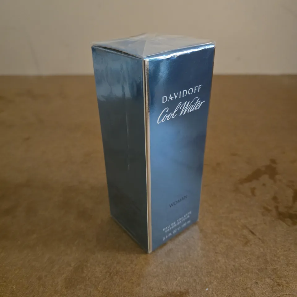 BOXED AND SEALED DAVIDOFF COOL WATER WOMAN EAU DE TOILETTE 100ML