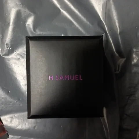 H.SAMUEL ROSE GOLD HEART PENDANT NECKLACE – PRESENTATION BOX