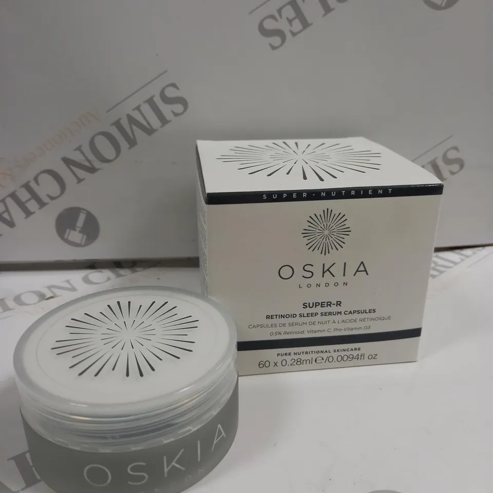 BOXED OSKIA SUPER R RETINOID SLEEP SERUM CAPSULES