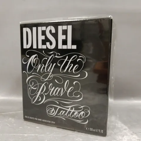 SEALED DIESEL ONLY THE BRAVE TATTOO EAU DE TOILETTE 200ML