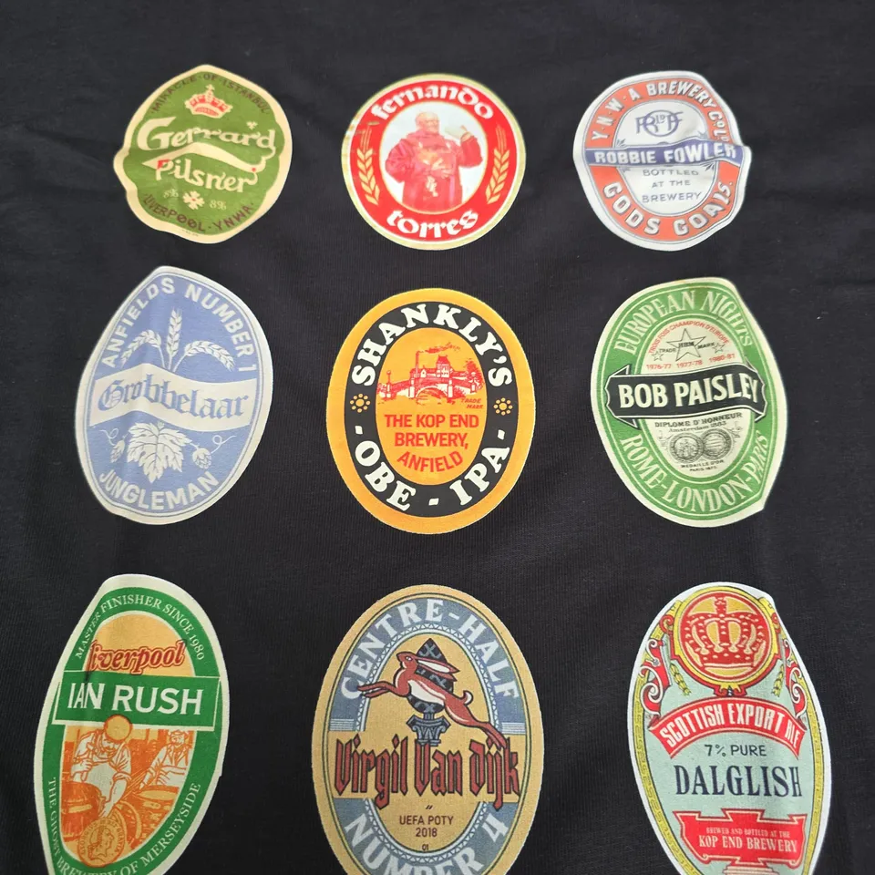 ART OF BLACK LIVERPOOL DESIGNED T-SHIRT SIZE XL