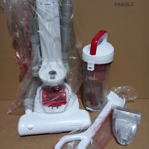 GOBLIN PET UPRIGHT VACUUM CLEANER - WHITE/RED