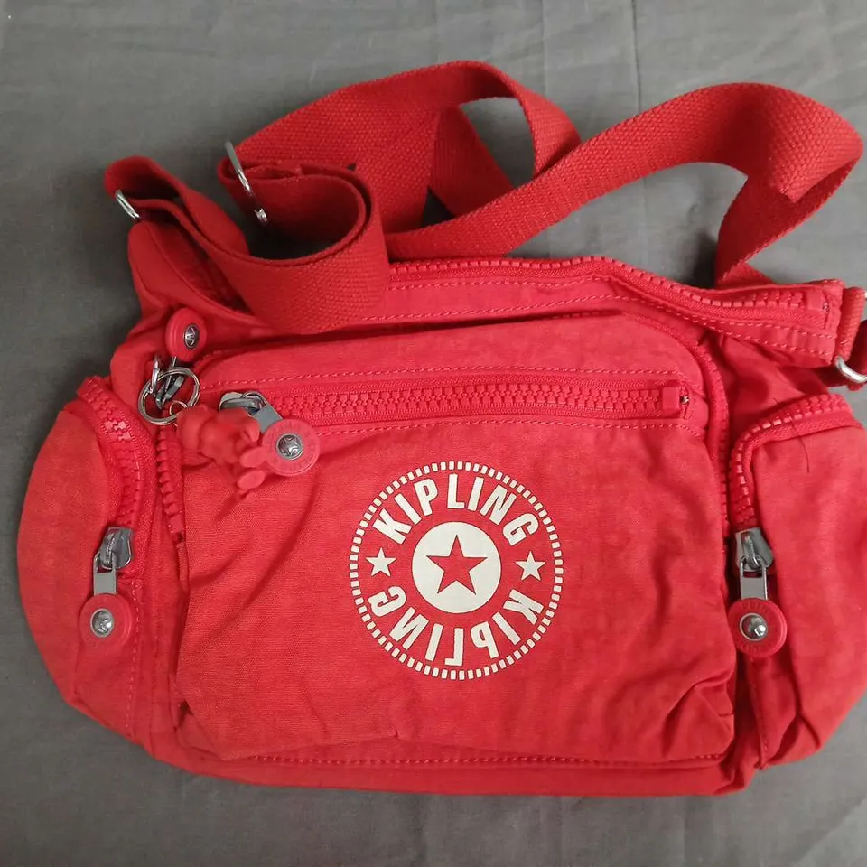 KIPLING SIDE BAG IN RED