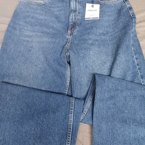 NEW LOOK ADALAE WIDE LEG JEANS - 12 SHORT