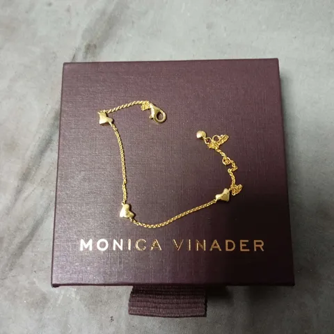 MONICA VINADER GOLD TONE BRACELET 