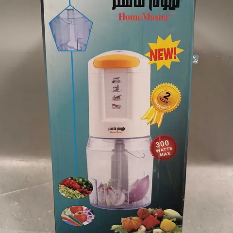 BOXED HOMEMASTER FOOD PROCESSOR