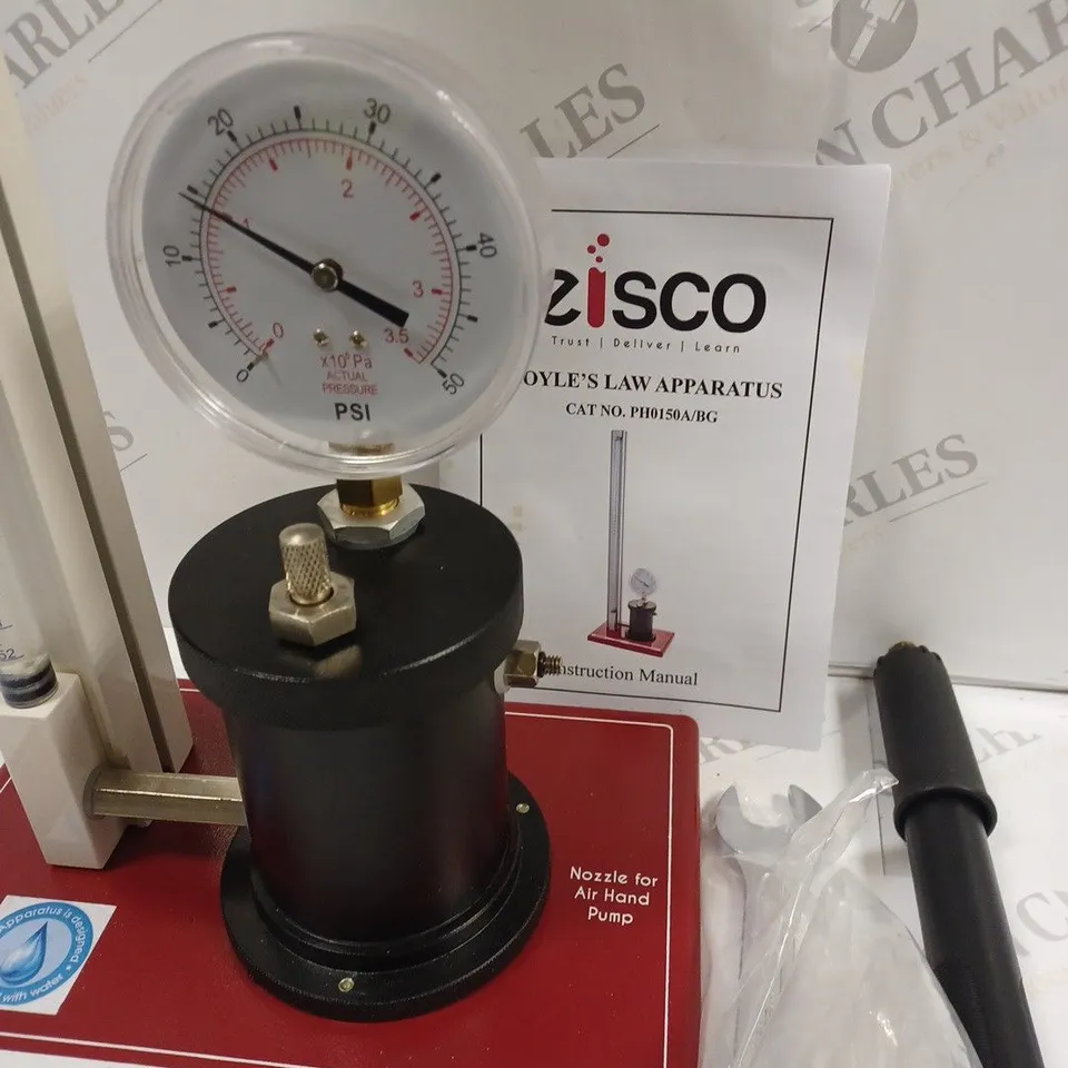 EISC0 BOYLES LAW APPARATUS