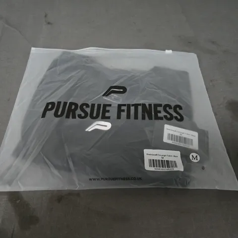 BAGGED PURSUE FITNESS FULL LENGHT T-SHIRT SIZE M