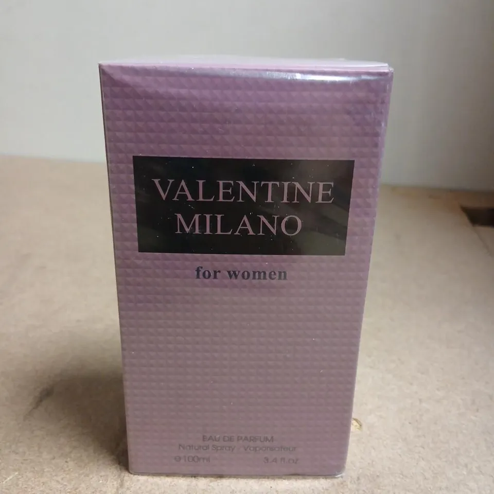 BOXED AND SEALED VALENTINE MILANO FOR WOMEN EAU DE PARFUM 100ML