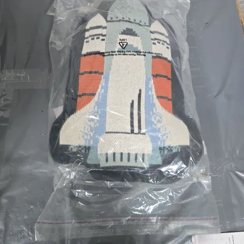 Space Rocket Cushion – Throw Pillow