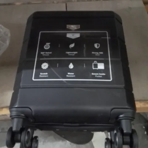 LUGG JETSET CABIN BAG BLACK 