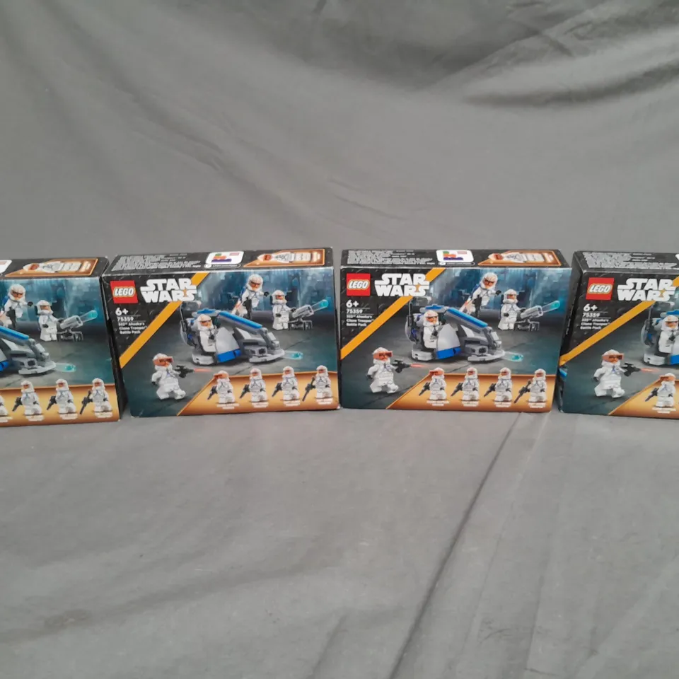 LEGO STAR WARS AHSOKAS CLONE TROOPER BATTLE PACK X4