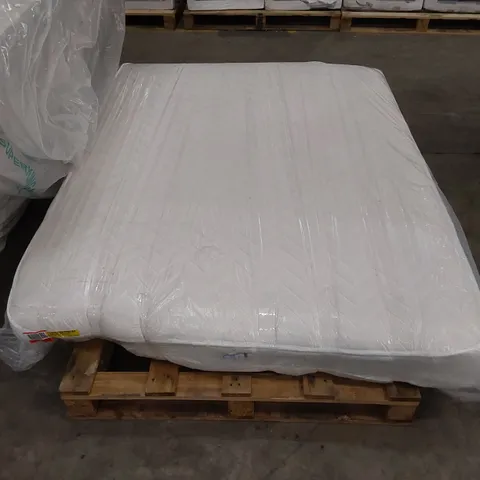QUALITY BAGGED 4'6" DOUBLE SERENITY HYBRID COIL AND MEMORY FOAM MATTRESS