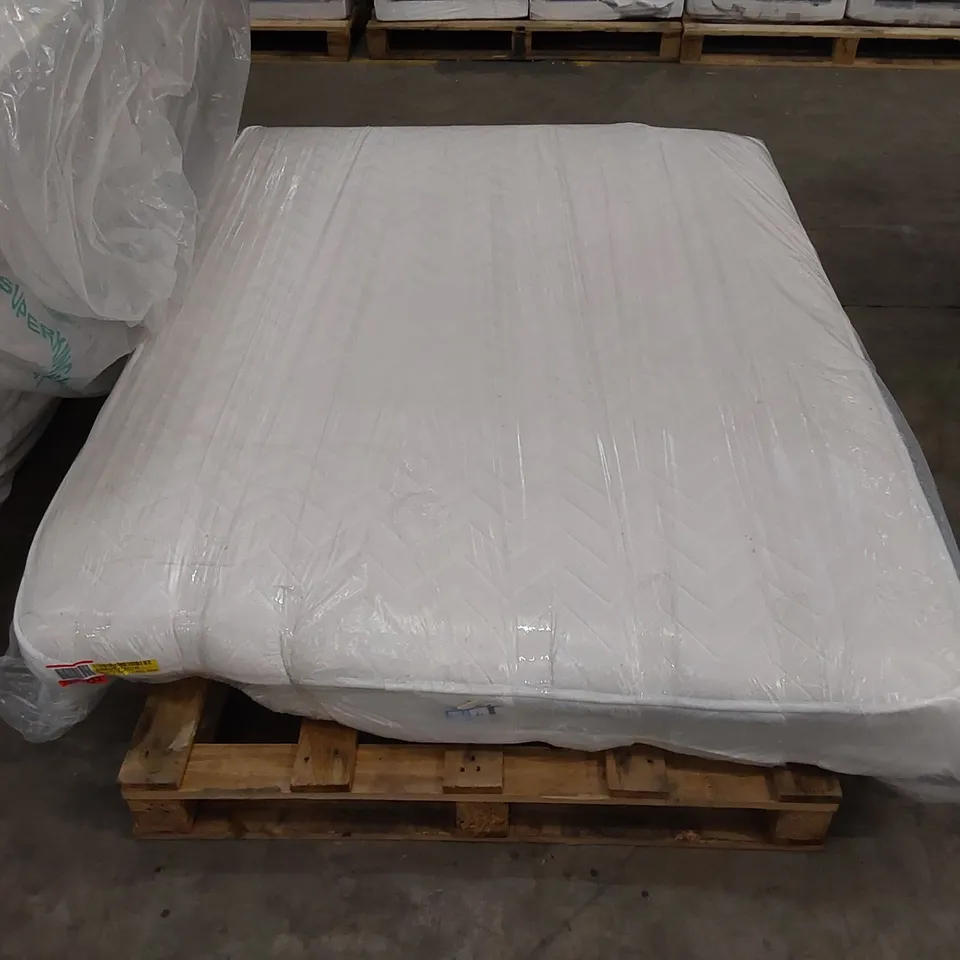 QUALITY BAGGED 4'6" DOUBLE SERENITY HYBRID COIL AND MEMORY FOAM MATTRESS