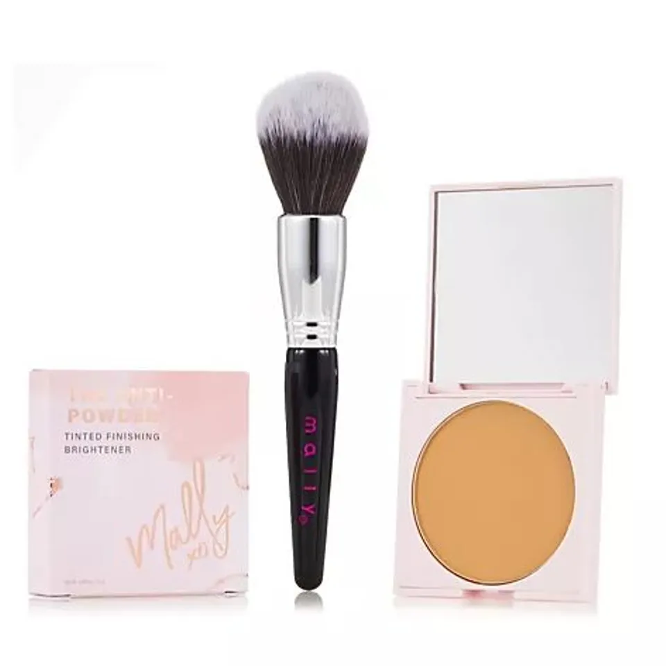 MALLY INVISIBLE BRIGHTENING ANTI-POWDER WITH BRUSH