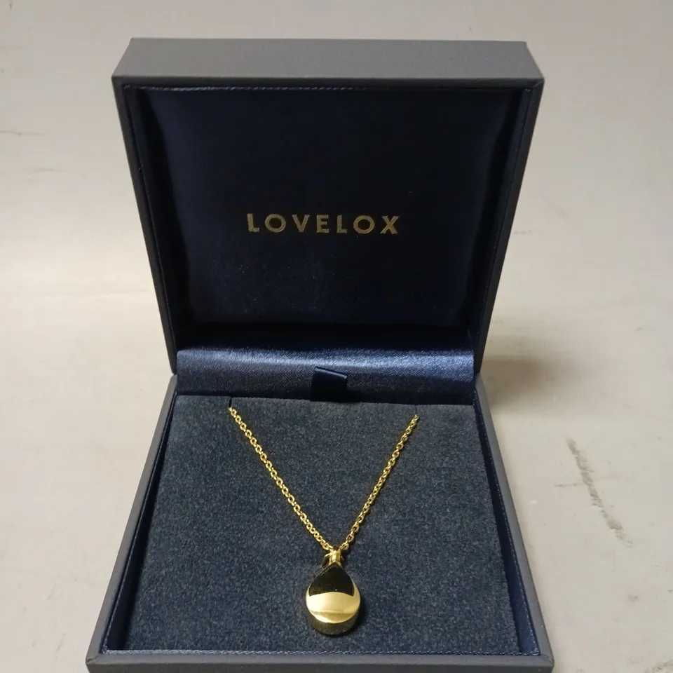 BOXED LOVELOX GOLDEN DROP NECKLESS 