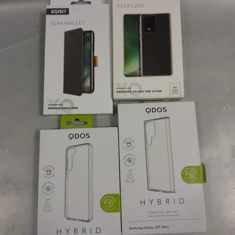 APPROXIMATELY 40 ASSORTED SMARTPHONE PROTECTIVE CASES FOR MODELS TO INCLUDE S23 ULTRA, A20E, S20 ULTRA ETC